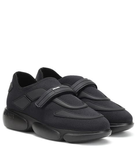 prada cloudbust sneaker black|prada cloudbust fabric sneakers.